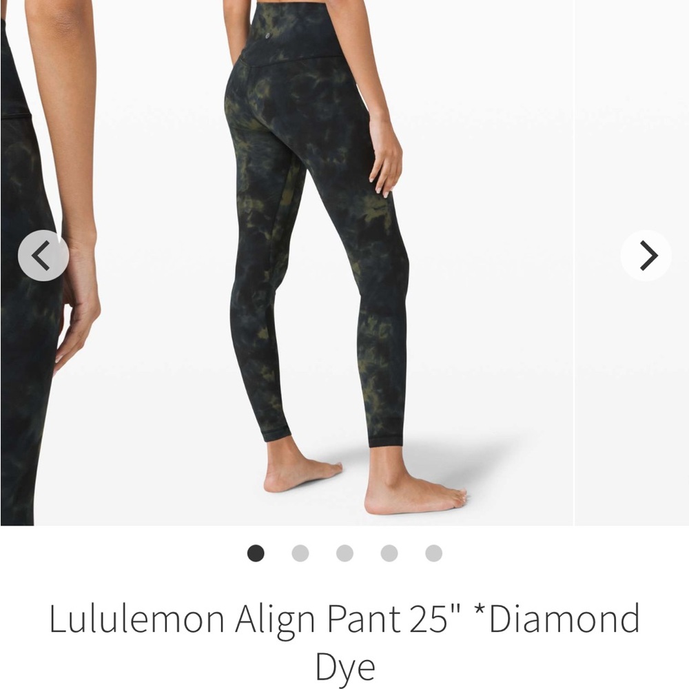 Lululemon align leggings 25” diamond dye